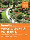 Imagen de portada para Fodor's Vancouver & Victoria